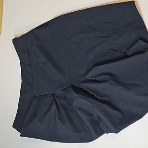 Cynthia Steffe Skirt 6 Women’s Tulip Pencil Rouched Fan Detail USA made